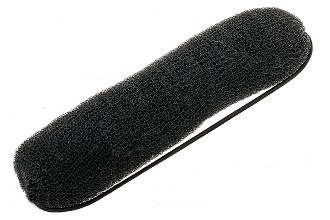 CIJENA NA UPIT - Harizma spužva za kosu sa gumicom - 17cm, crna
