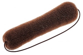 CIJENA NA UPIT - Harizma spužva za kosu sa gumicom - 20cm, braon