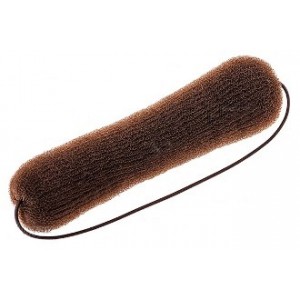 CIJENA NA UPIT - Harizma spužva za kosu sa gumicom - 20cm, braon