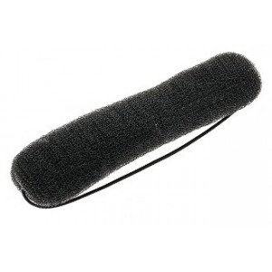 CIJENA NA UPIT - Harizma spužva za kosu sa gumicom - 20cm, crna